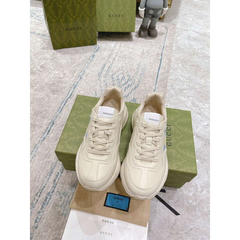 G*u*i star gg sneaker white