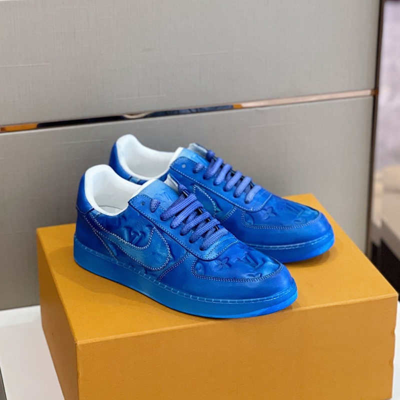 l**is V*t*n x nike af1 low sneaker blue