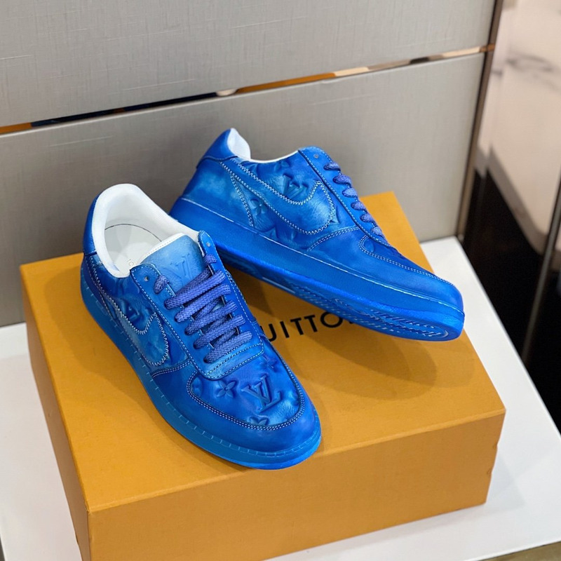 l**is V*t*n x nike af1 low sneaker blue