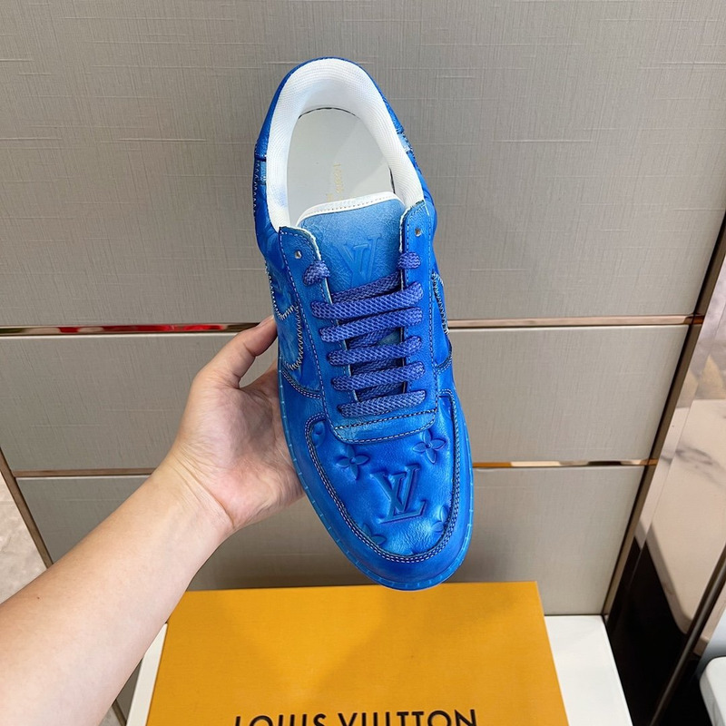 l**is V*t*n x nike af1 low sneaker blue