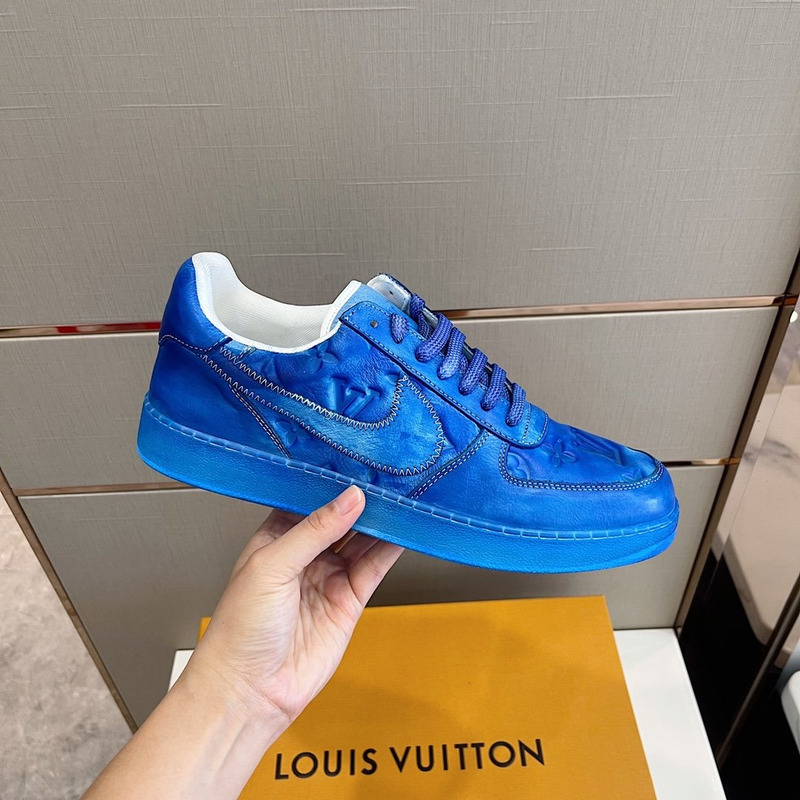 l**is V*t*n x nike af1 low sneaker blue