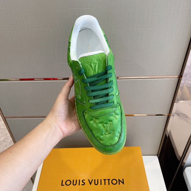 l**is V*t*n x nike af1 low sneaker green