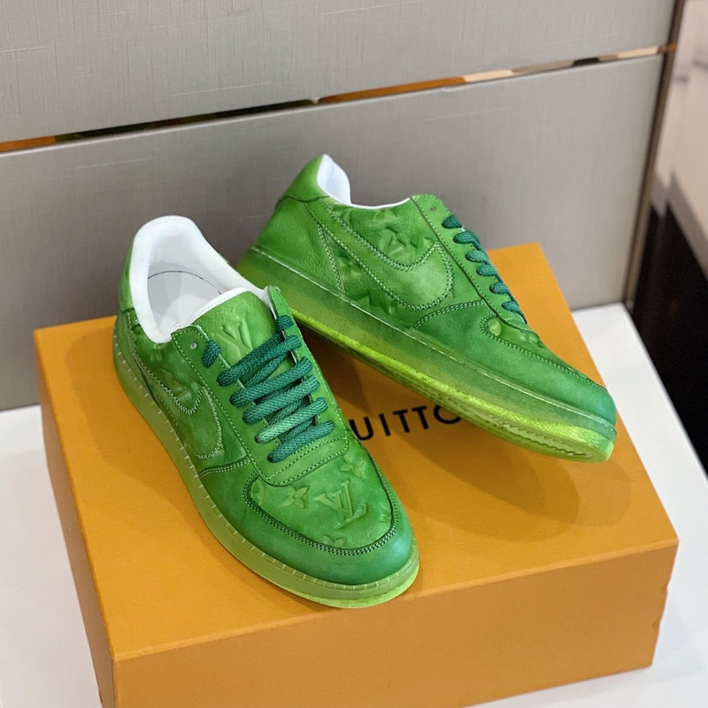 l**is V*t*n x nike af1 low sneaker green