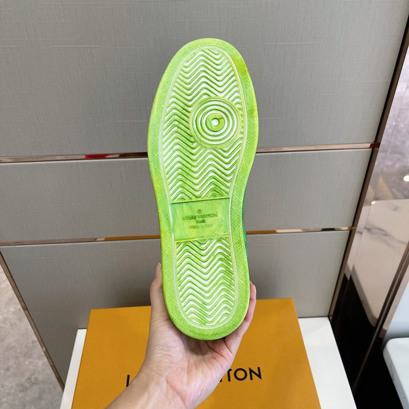 l**is V*t*n x nike af1 low sneaker green