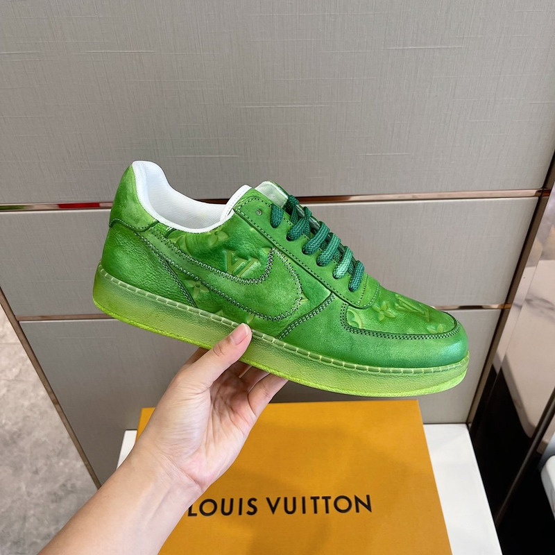 l**is V*t*n x nike af1 low sneaker green