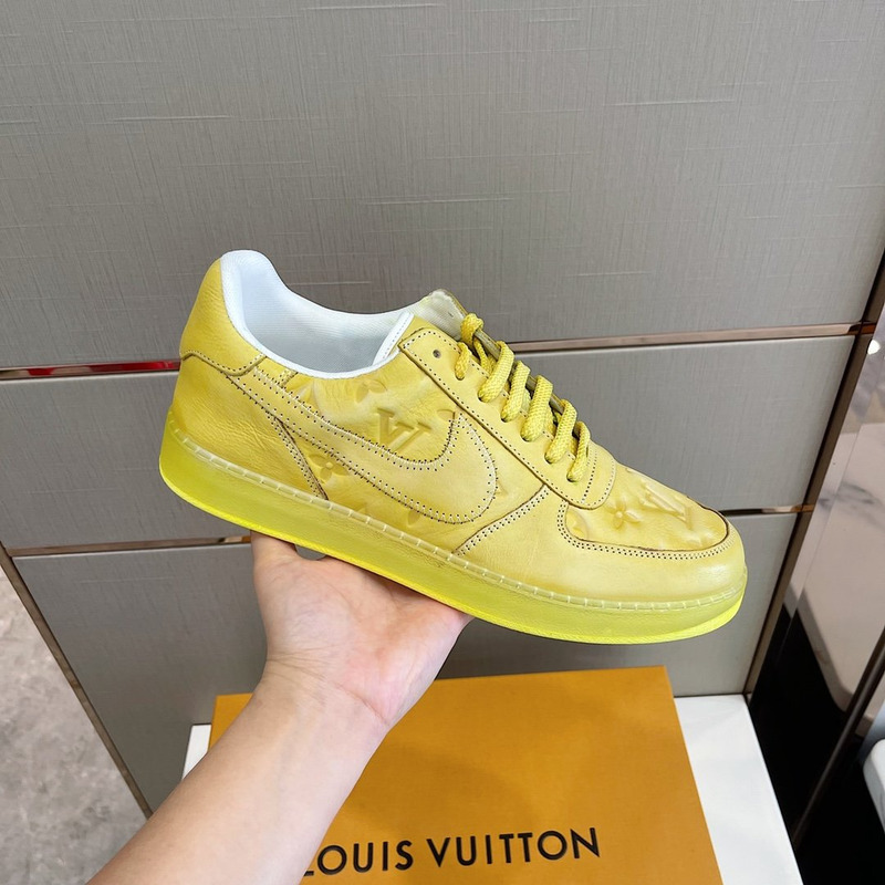 l**is V*t*n x nike af1 low sneaker gold