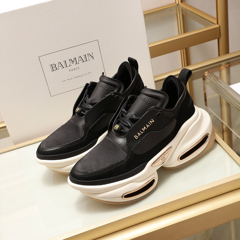 Balmain B-Bold Low-Top Sneaker Black