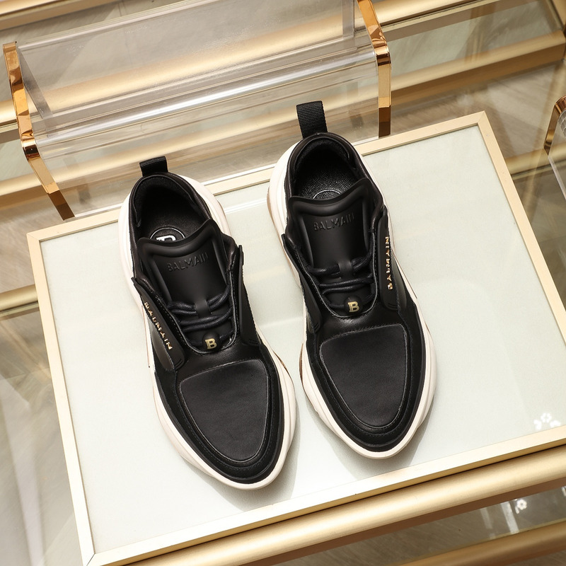 Balmain B-Bold Low-Top Sneaker Black