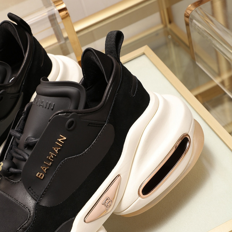 Balmain B-Bold Low-Top Sneaker Black