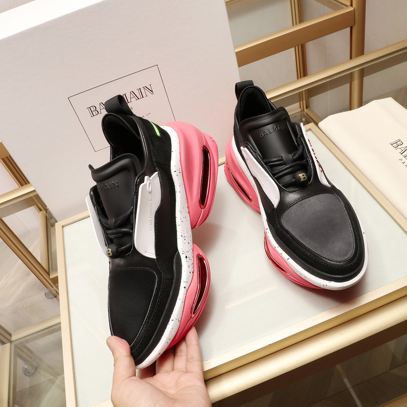 Balmain B-Bold Women Sneaker Black Pink