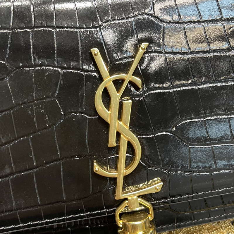 Saint Laurent Monogram Kate Bag Black