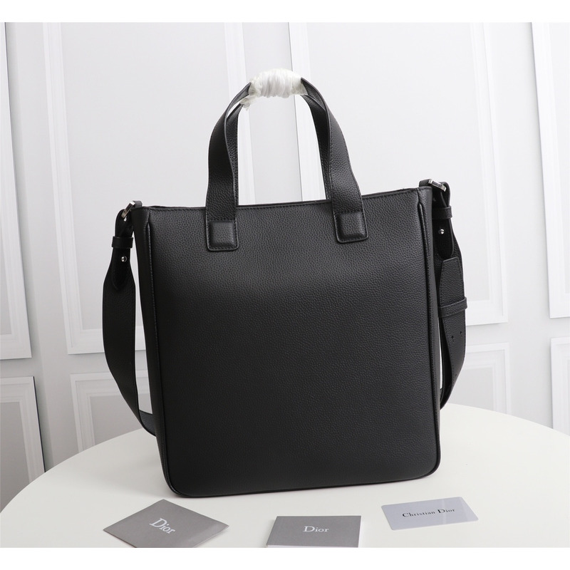 D*or saddletote bag with shoulder strap black