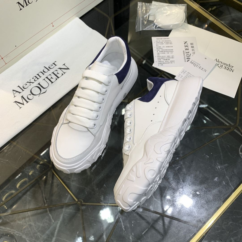 Alexander Mcqueen Women''s Oversized Sneaker in White & Black