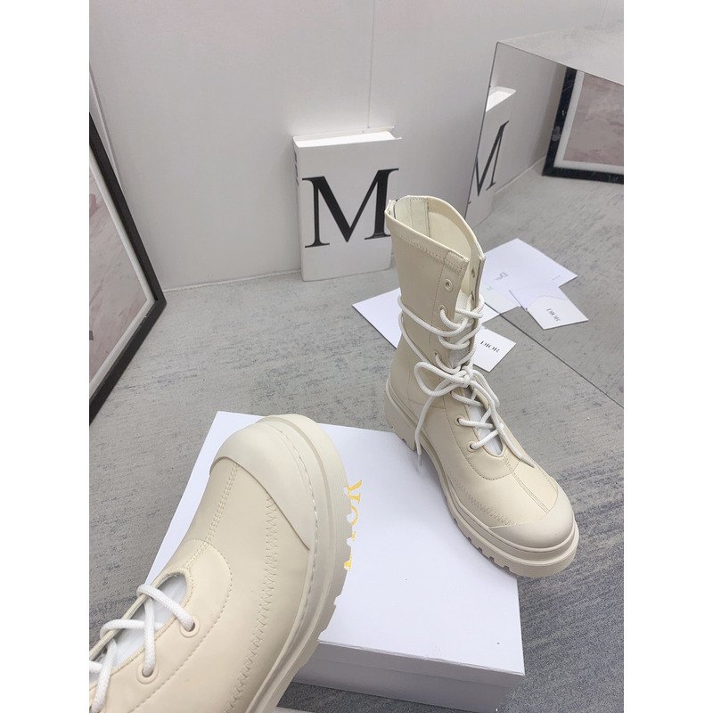 D*or arcade ankle boot white