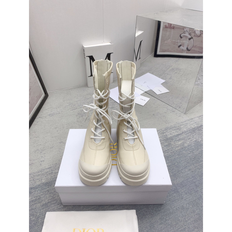 D*or arcade ankle boot white