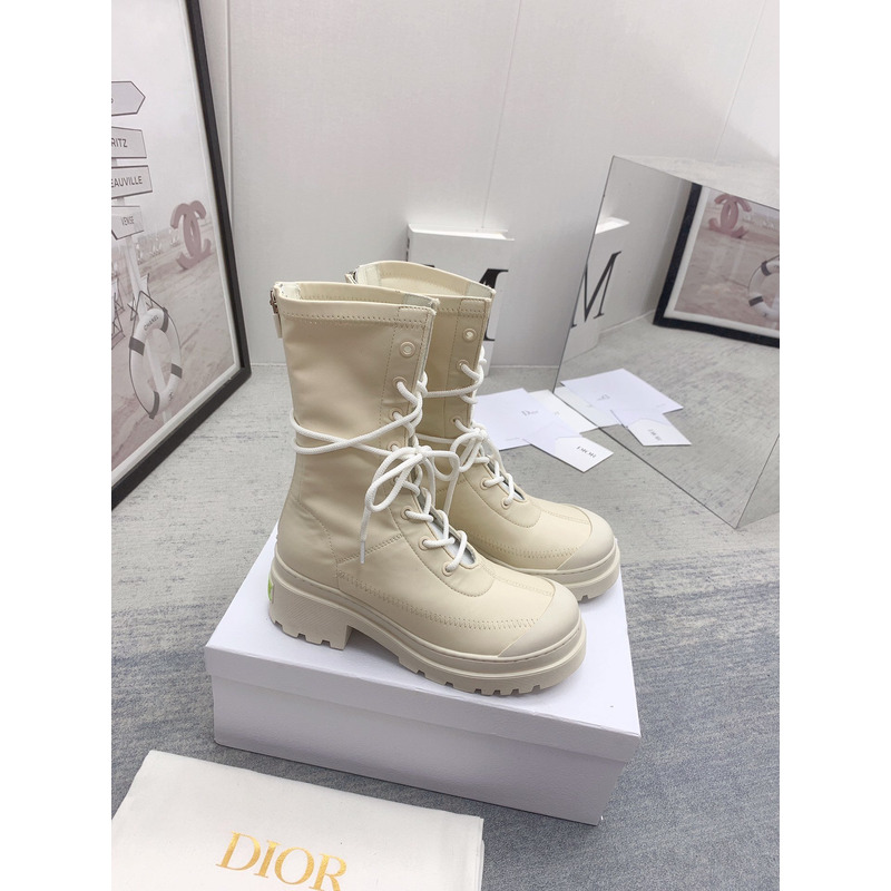 D*or arcade ankle boot white