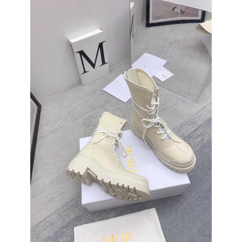 D*or arcade ankle boot white