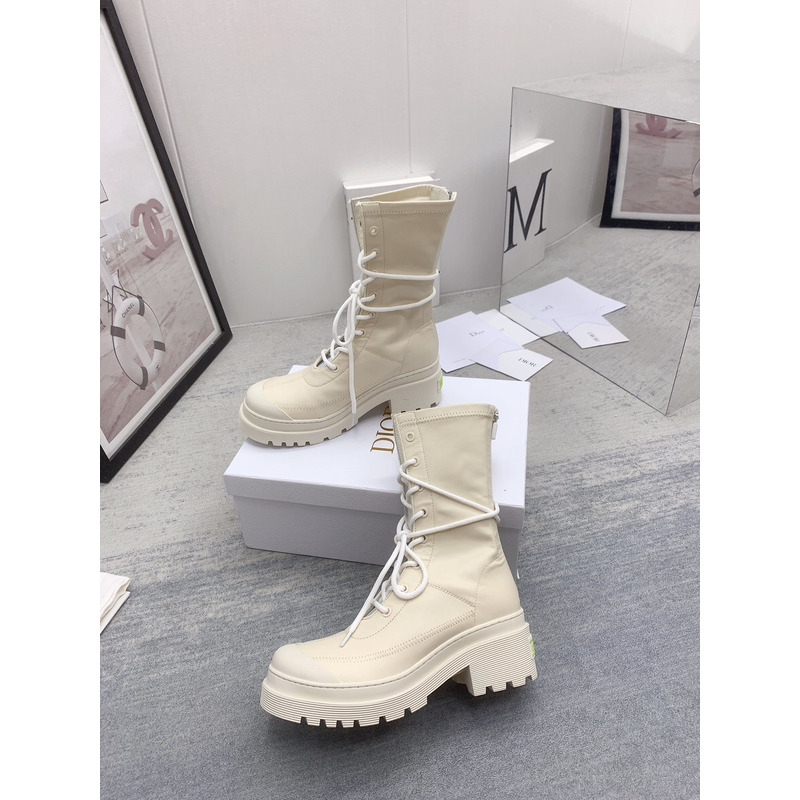 D*or arcade ankle boot white