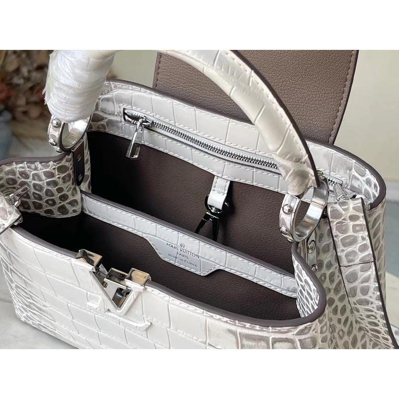 l**is V*t*n shoulder bag capucines bb sahara crocodile