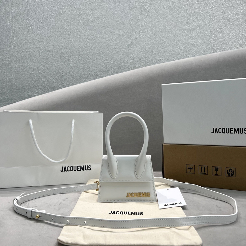 Jacquemus Le Chiquito Moyen Mini Bag White