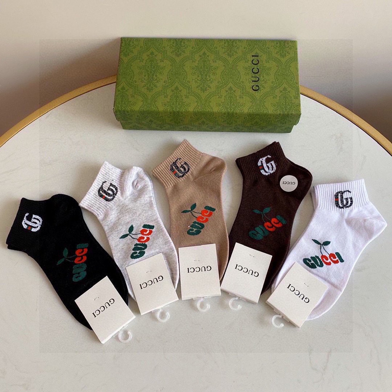 G*u*i gg cotton socks (4-pair)