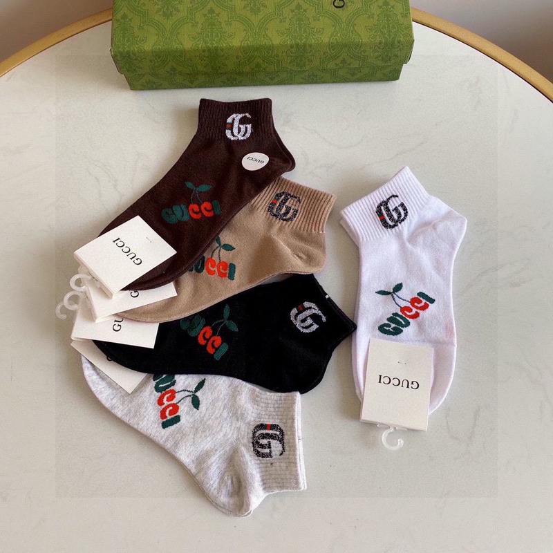 G*u*i gg cotton socks (4-pair)