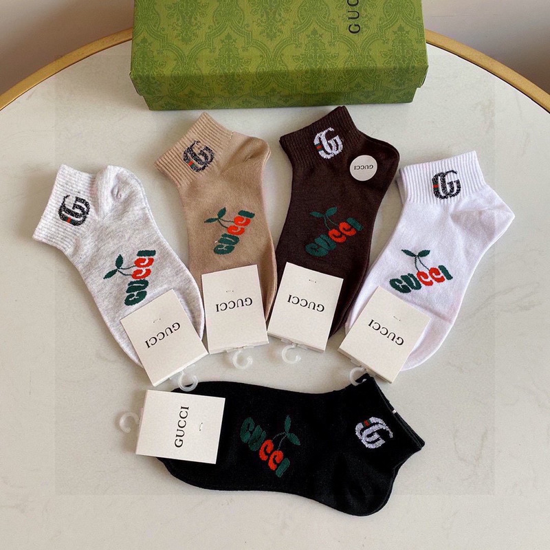 G*u*i gg cotton socks (4-pair)