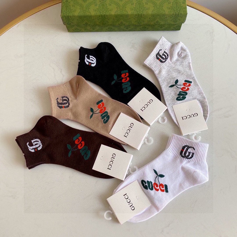 G*u*i gg cotton socks (4-pair)