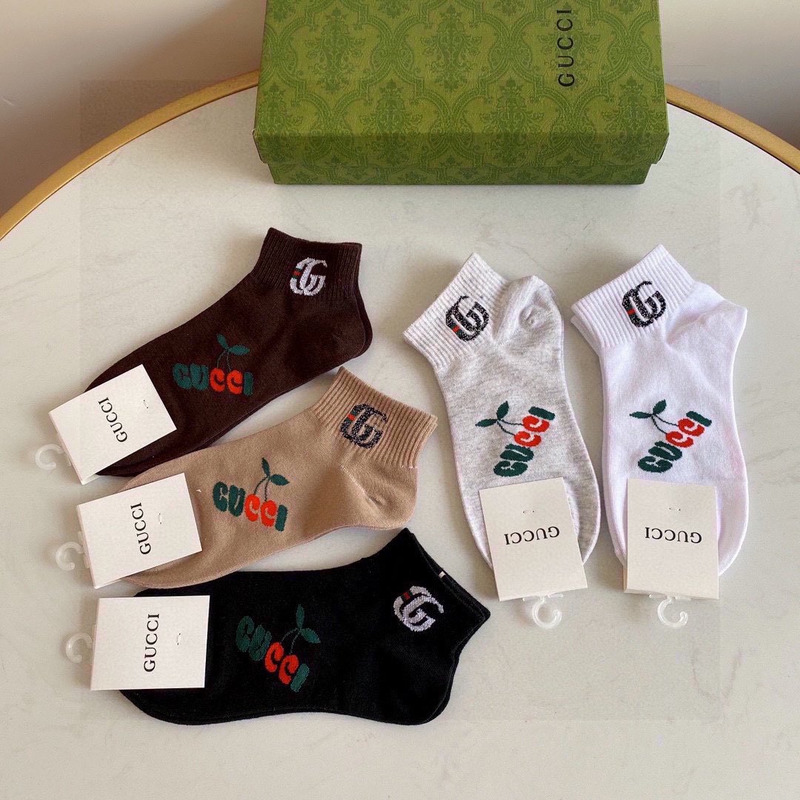 G*u*i gg cotton socks (4-pair)