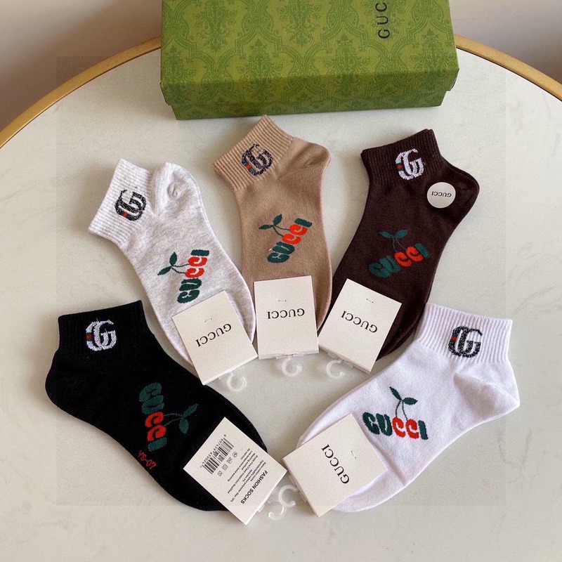 G*u*i gg cotton socks (4-pair)