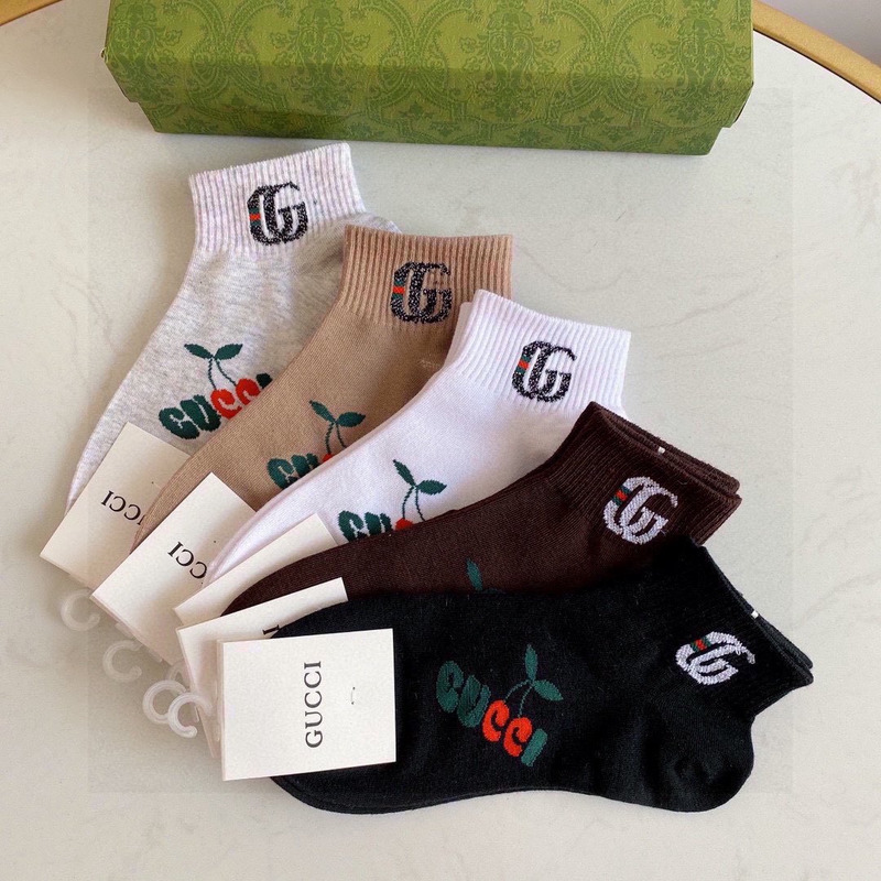 G*u*i gg cotton socks (4-pair)