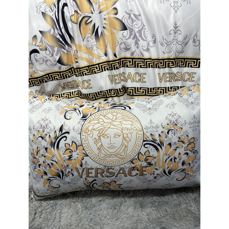 Versace Four Piece Bed Suit Bedding Medusa Logo