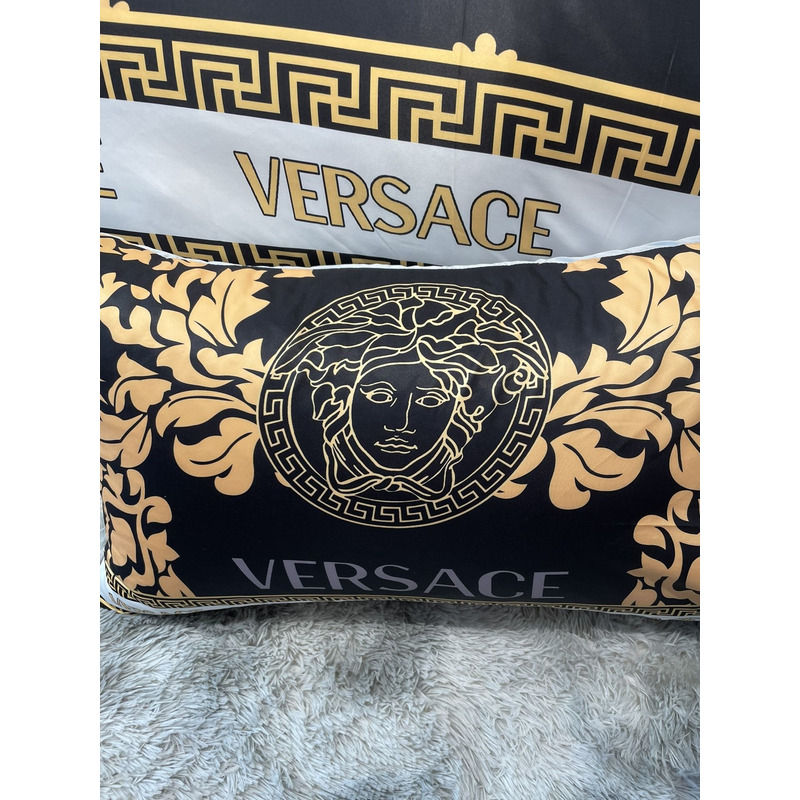 Versace Four Piece Bed Suit Bedding Black