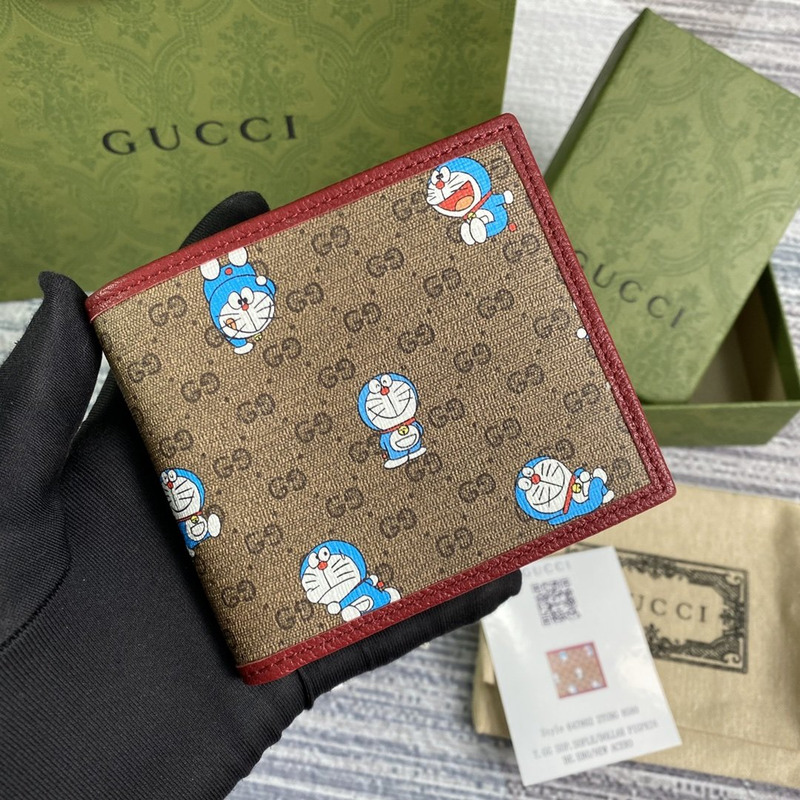 G*u*i multi doraemon print wallet