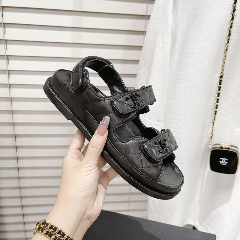 Chane1 Black Sandals