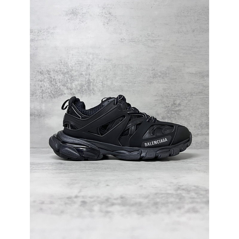 Ba*len*cia*ga track trainers in black