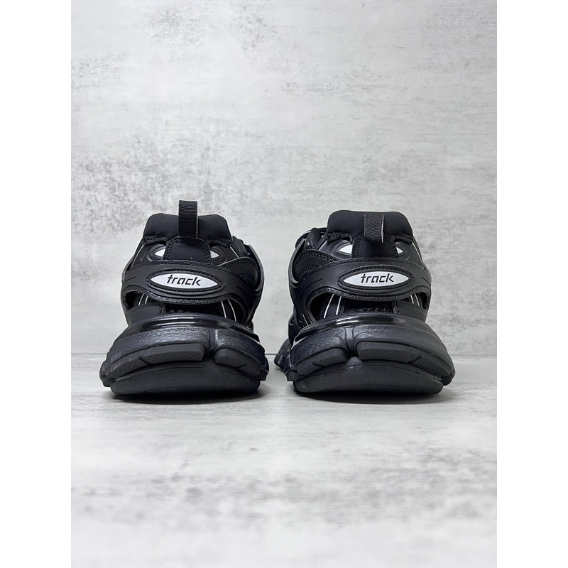 Ba*len*cia*ga track trainers in black