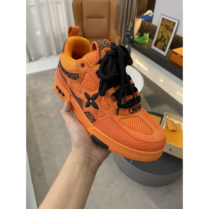 l**is V*t*n skate ss23 orange and black