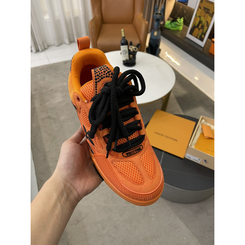 l**is V*t*n skate ss23 orange and black