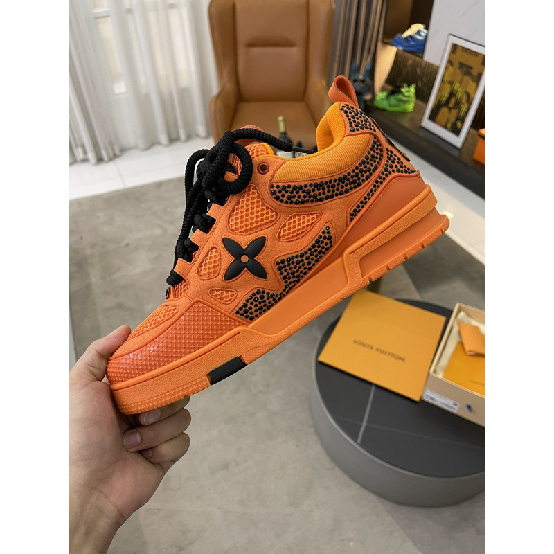 l**is V*t*n skate ss23 orange and black