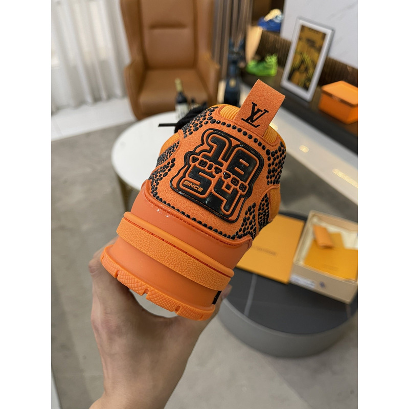 l**is V*t*n skate ss23 orange and black