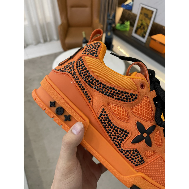 l**is V*t*n skate ss23 orange and black