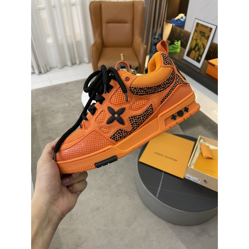 l**is V*t*n skate ss23 orange and black