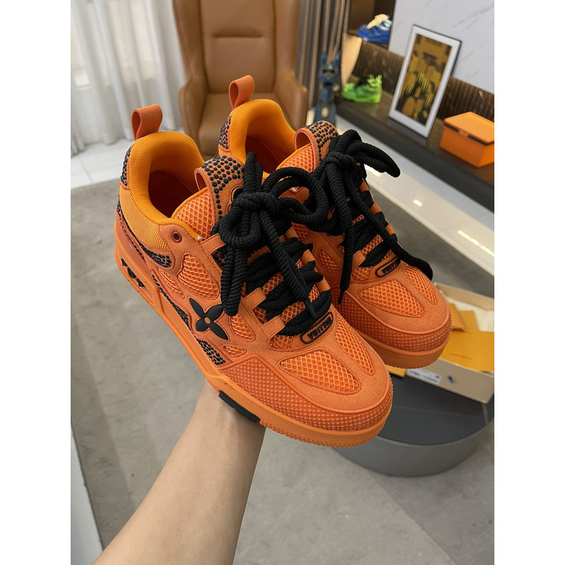 l**is V*t*n skate ss23 orange and black