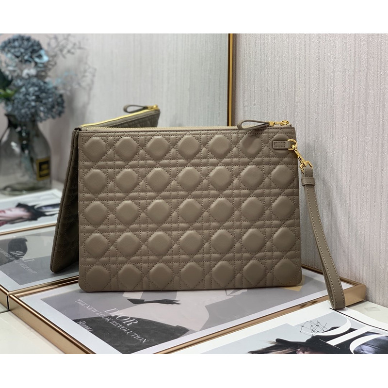 D*or caro daily large clutch brown