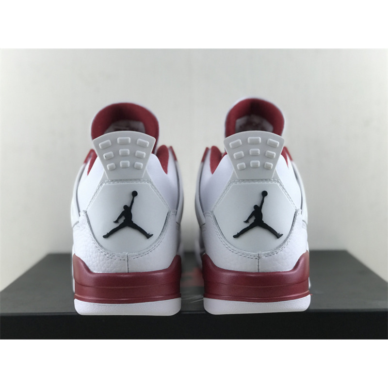 Jordan 4 Retro Alternate 89 White and Red