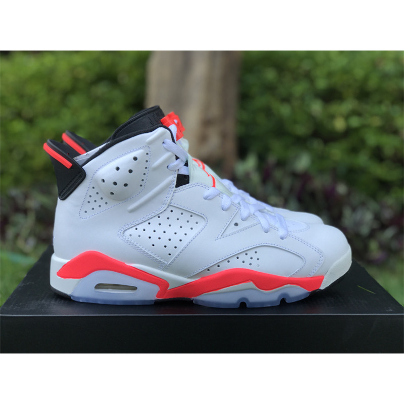 Air Jordan 6 Retro Sneakers White Infrared