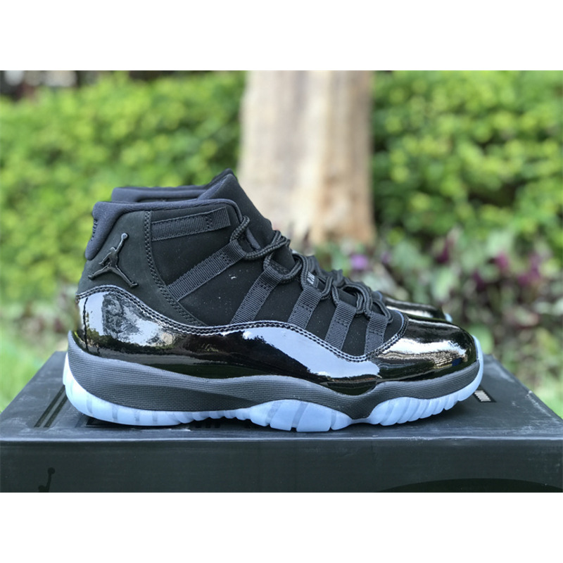 Air Jordan 11 Retro Sneakers Black and Blue