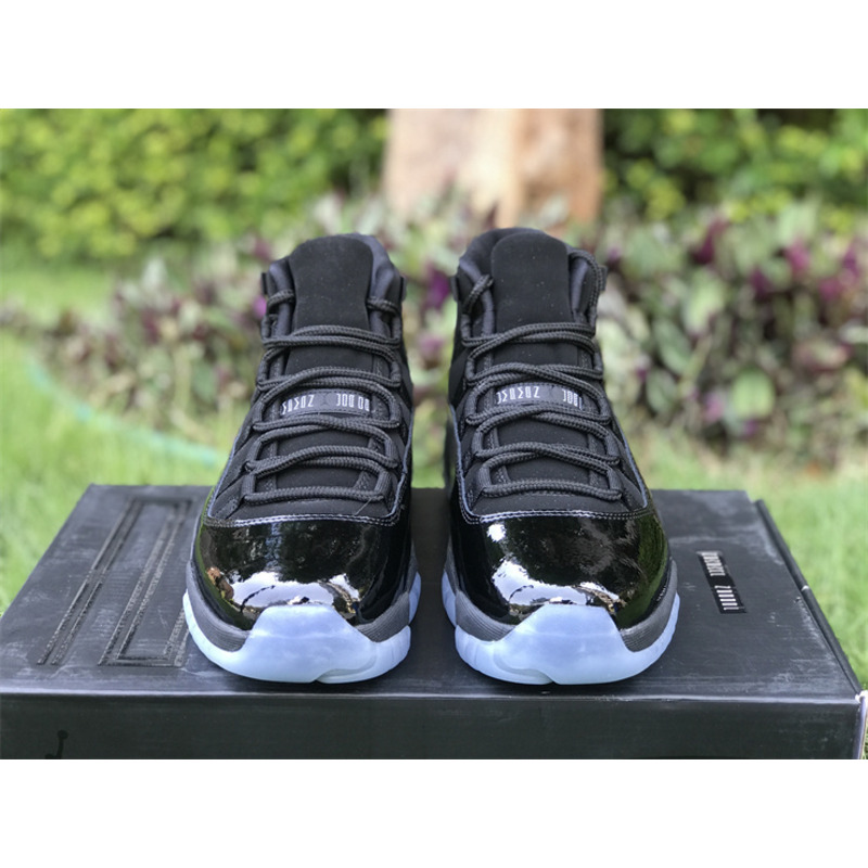 Air Jordan 11 Retro Sneakers Black and Blue