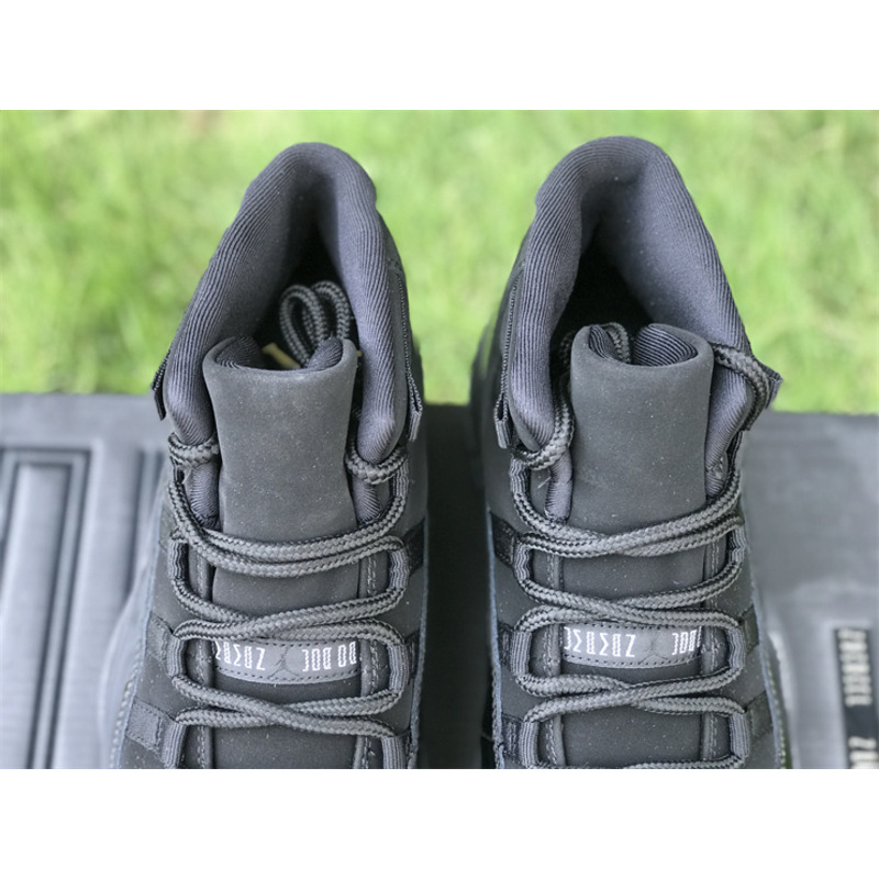 Air Jordan 11 Retro Sneakers Black and Blue